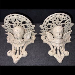 Vintage Winged  Victorian Cherub Angel